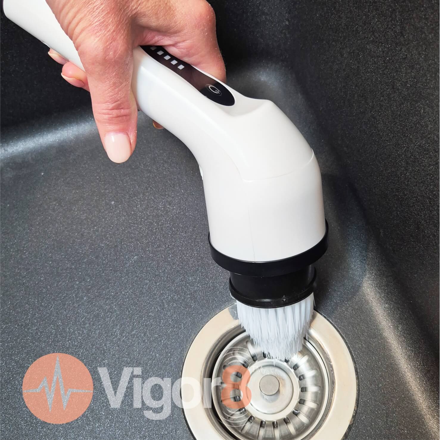 VigorEight™ Turbo Scrubber