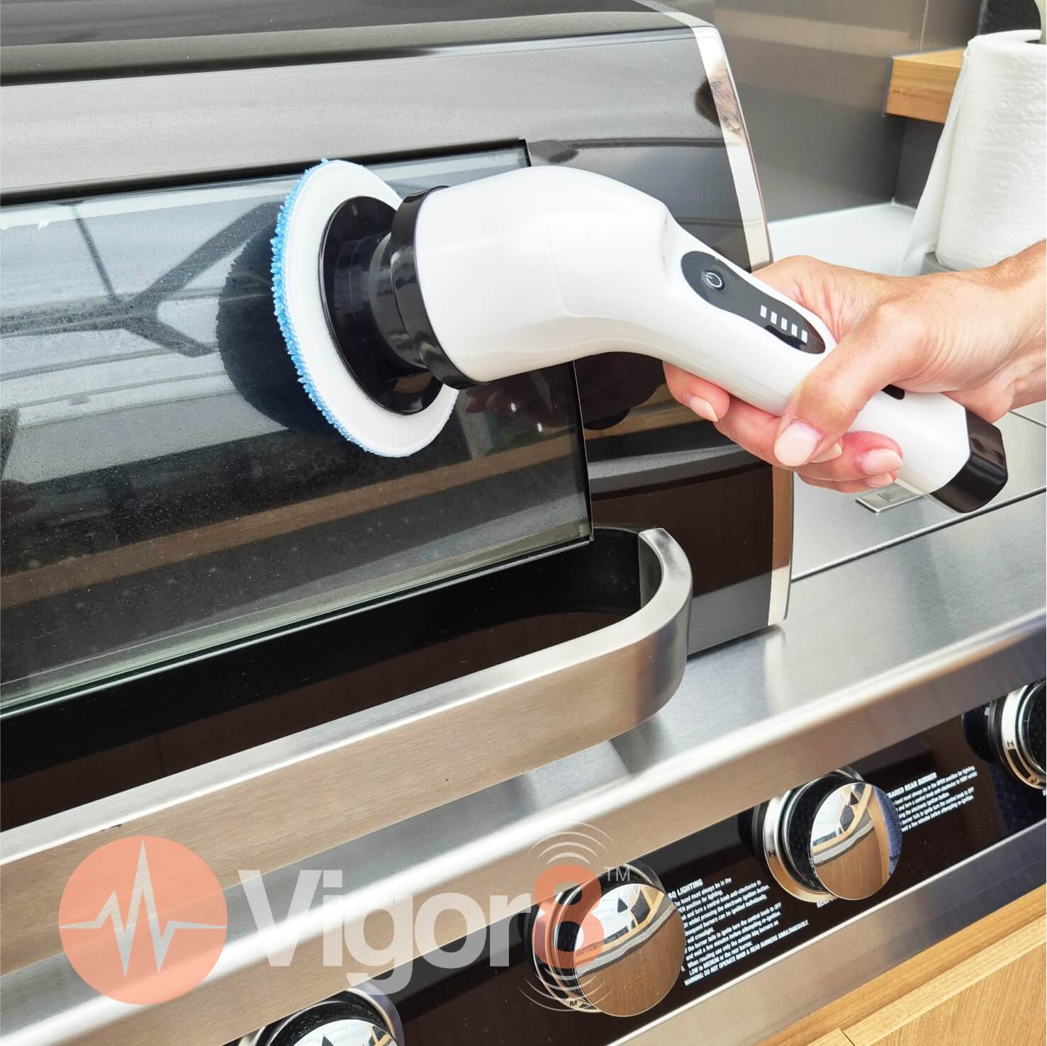 VigorEight™ Turbo Scrubber