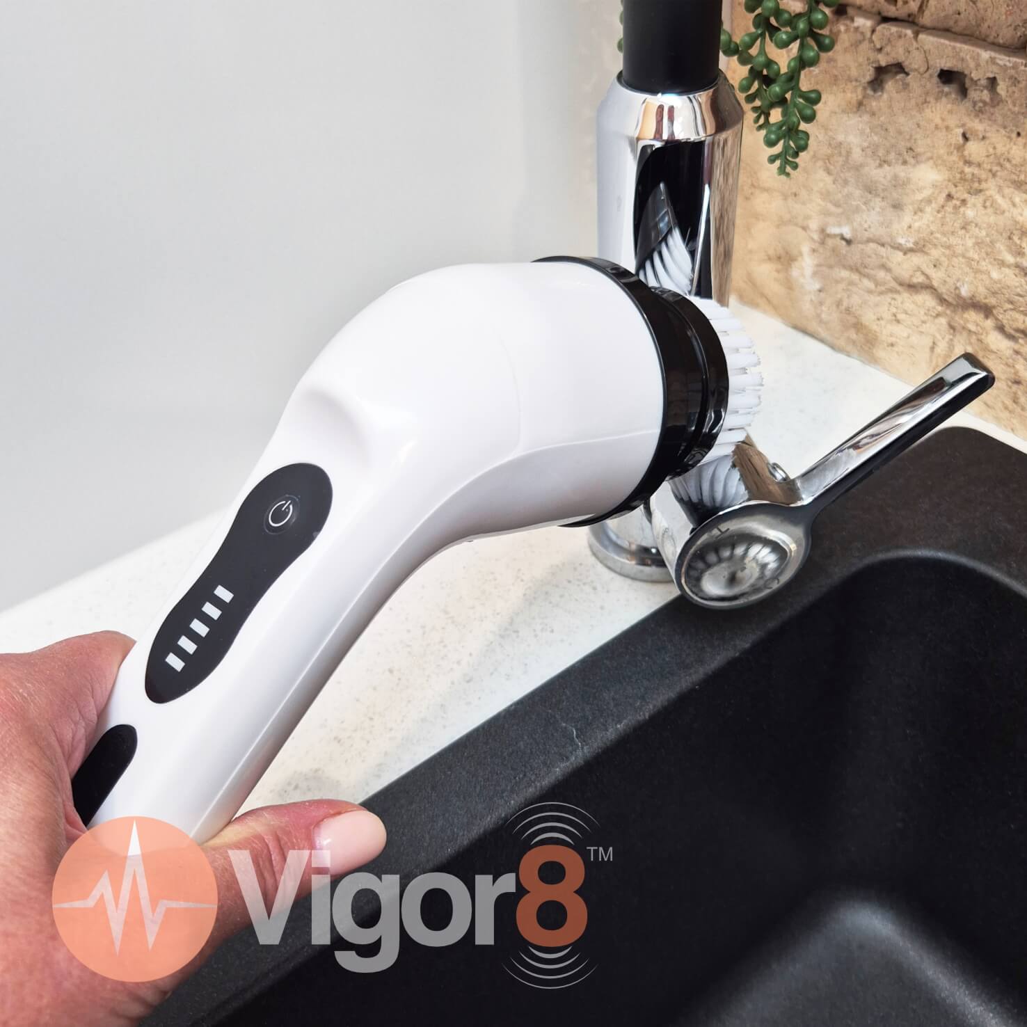 VigorEight™ Turbo Scrubber