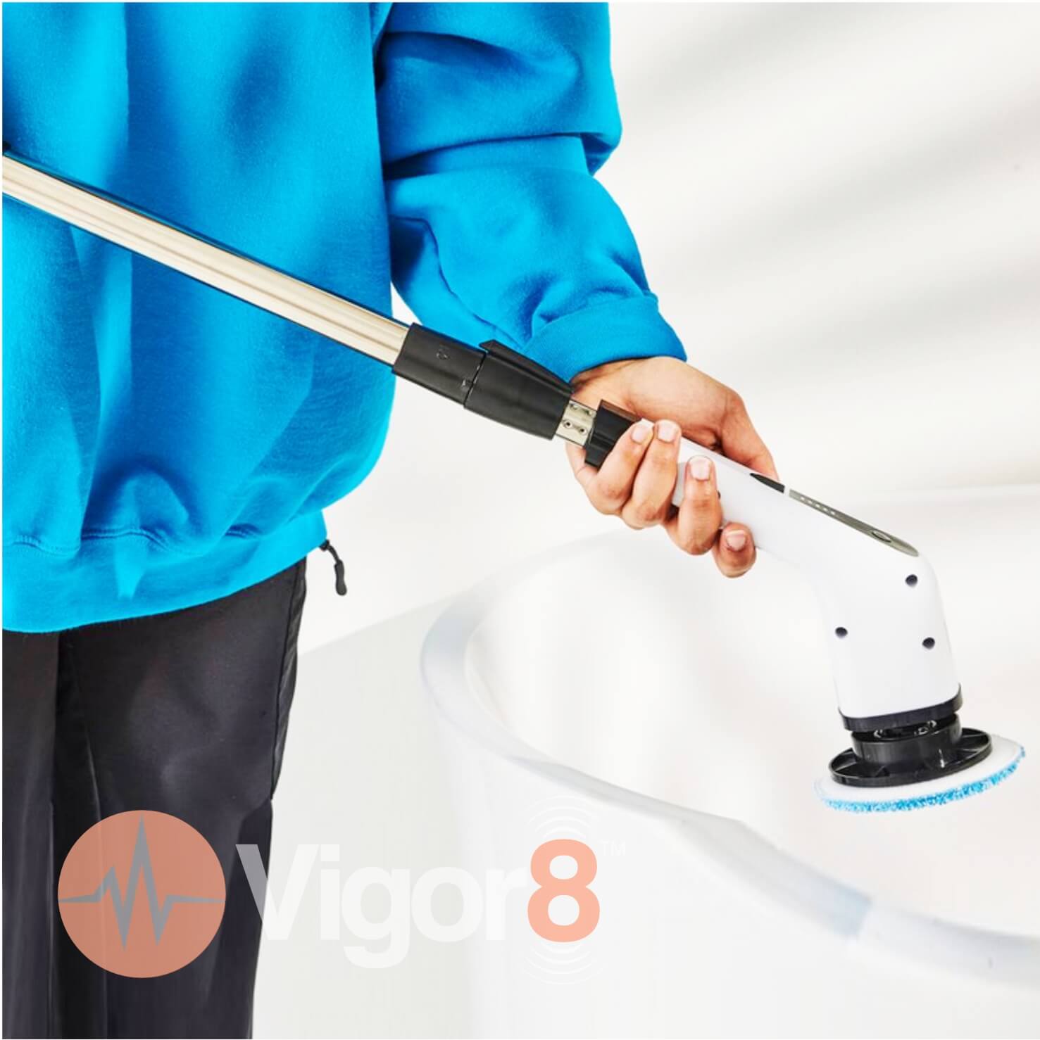 VigorEight™ Turbo Scrubber