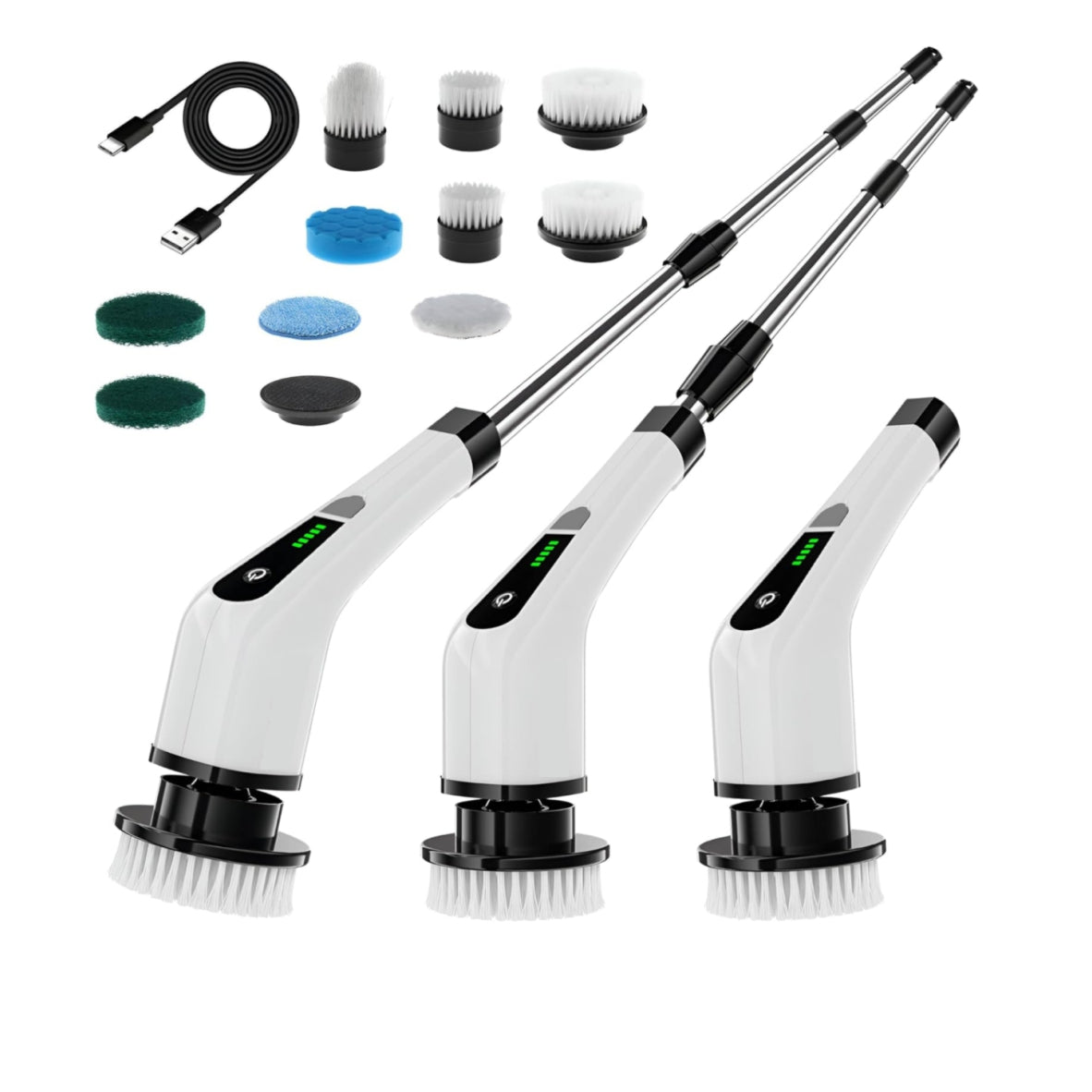 VigorEight Home Turbo Shower Scrubber